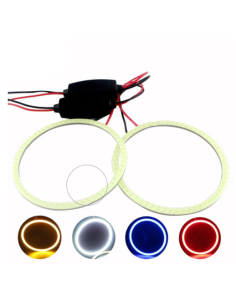 Anello Led RGB da 90 MM Rotondo con Telecomando Copertura COB Super Luminoso