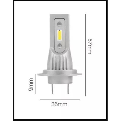 Una Lampada H7 6000k Xxs Pro Mini Led Ultracompatto Moto