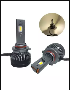 Lampade Led HB4 9006 4300k Luce Bianca Calda Canbus SOLAR