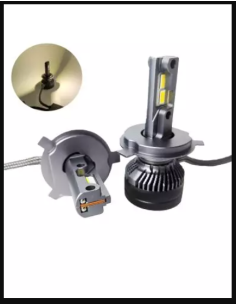 Lampade Led H4 Vintage 4300k Luce Bianca Calda Canbus SOLAR