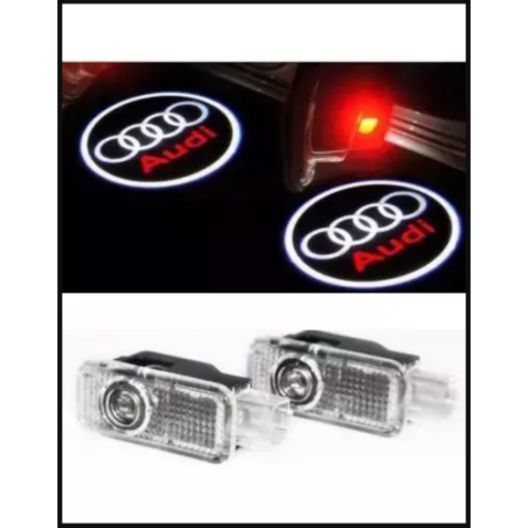 Proiettore Logo LED AUDI Q3 Sportback F3N per Portiera no Fori no Connessioni Plug & Play