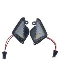 Lampade Luci Led Cortesia Skoda Octavia II Sotto Specchietto Retrovisore 6000k Bianca
