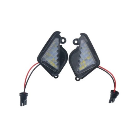 Lampade Luci Led Cortesia Skoda Octavia II Sotto Specchietto Retrovisore 6000k Bianca