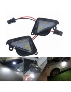 Lampade Luci Led Cortesia Skoda Superb III Sotto Specchietto Retrovisore 6000k Bianca 2