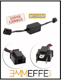 2 Filtro H4 SUPERCANBUS MINI COOPER 100% CANCELLA ERRORE E LAMPEGGIO Nessun Spegnimero 2