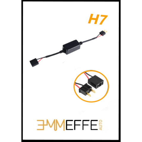 FILTRO H7 SUPER CANBUS ELIMINA INTERFERENZA AUTO CANCELLA ERRORE E LAMPEGGIO 99% AUTO