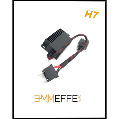 FILTRO H7 CANCELLA ERRORE E LAMPEGGIO RESISTENZA E  CONDENSATORI