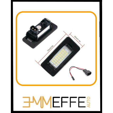 Plafoniera Luce Targa Led Bmw