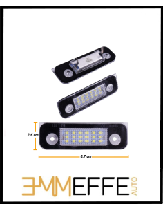 PLAFONIERA LUCE TARGA LED FORD FIESTA 2