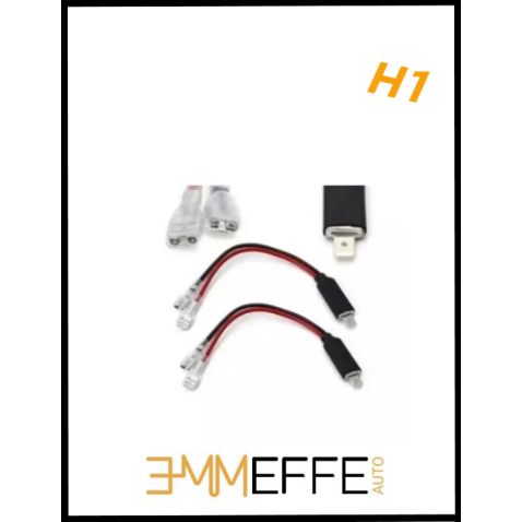 COPPIA ADATTATORI INSTALLAZIONE KIT H1 LED