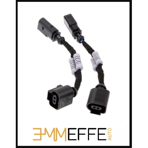 Coppia Filtro Resistenza Canbus Errore Luci Led Targa volkswagen Golf VI 6 VII 7 Passat CC Eos Beatle Seat Ibiza Leon Toledo