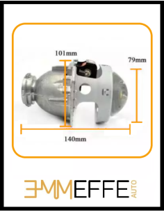 LENTICOLARE ORIGINALE HELLA 3 POLLICI D2S D1S D3S 2