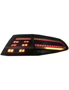 Coppia Fari Posteriori Golf 7 e 7.5 R LED Freccia Dinamica MATRIX Faro