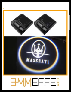 MASERATI Levante kit sotto porta LED Logo 2