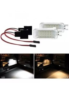 PLAFONIERA LED LUCI SOTTO PIEDI BAGAGLIAIO CORTESIA PORTIERA AUDI VOLKSWAGEN SEAT 2