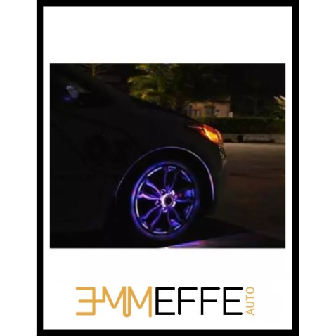 KIT 4 LED DA RUOTA RGB SOLARE TUNING LED