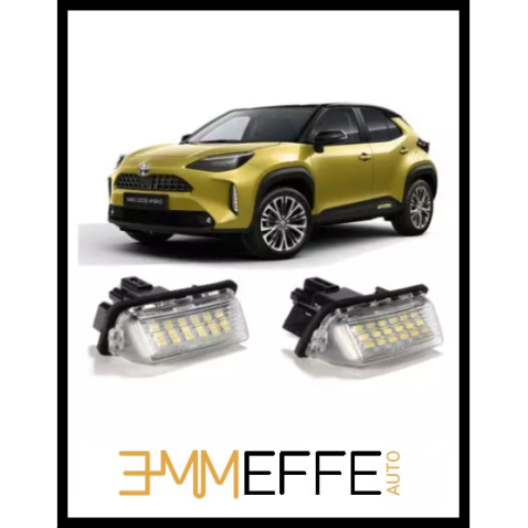 Lampade Led Targa  per TOYOTA Yaris Cross con tecnologia CANBUS 8127006031 8127006030 8127002131