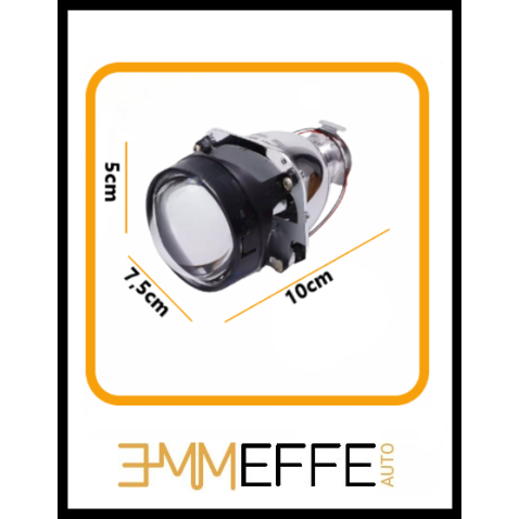 AOZOOM 1,8 pollici COPPIA PROIETTORI LENTICOLARI da assemblare mini h1