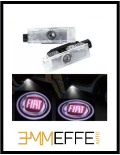 Proiettore Logo Led Fiat 500x Sotto Porta Specifico Con Stemma Benvenuto 2