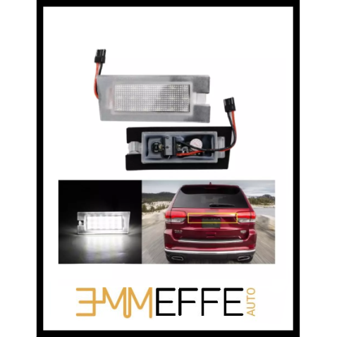 LAMPADE LED LUCI TARGA per JEEP Grand Cherokee IV (WK2) specifico serie TOP CANBUS