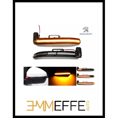 Peugeot 3008 Freccia Sequenziale Specchietto Dinamico Mirror Light 1618048680 1618048780