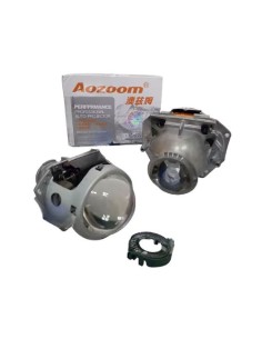 Coppia Proiettori Lenticolari 3 Pollici Hella con Attacco H4 Lampada D2H Alta Qualità