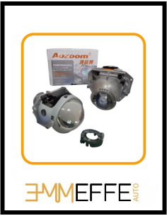 AOZOOM COPPIA PROIETTORI LENTICOLARI HELLA 5 D2S 3 pollici 2