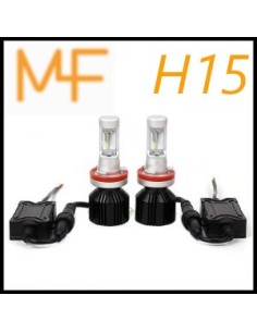 KIT FULL LED FLASH H15 Diurna Abbagliante 6000k