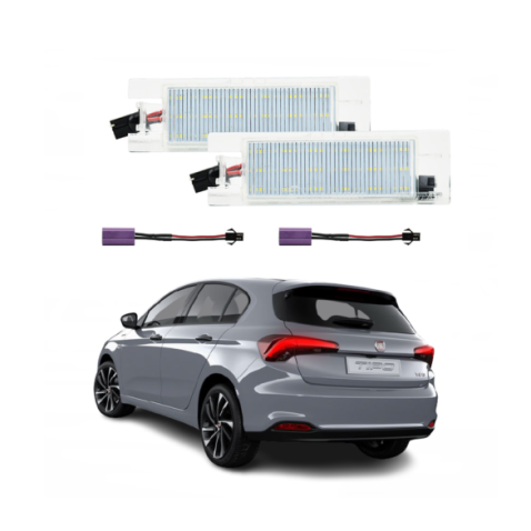 PLAFONIERE TARGA LED FIAT TIPO LUCI