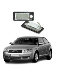 LAMPADE LED LUCI TARGA per AUDI A3 (8P) / A3 (8PA) specifico serie TOP CANBUS 2