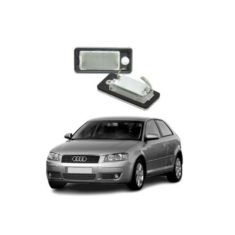 LAMPADE LED LUCI TARGA per AUDI A3 (8P) / A3 (8PA) specifico serie TOP CANBUS
