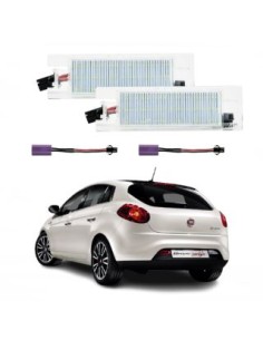 LAMPADE LED LUCI TARGA per FIAT Bravo II specifico serie TOP CANBUS 2