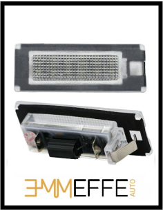 LAMPADE LED LUCI TARGA per FIAT Dobló II specifico serie TOP CANBUS 2
