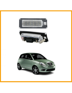 LAMPADE LED LUCI TARGA per LANCIA Ypsilon specifico serie TOP CANBUS 2