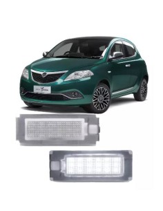 LAMPADE LED LUCI TARGA per LANCIA Ypsilon II (846) specifico serie TOP CANBUS 2