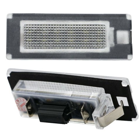 LAMPADE LED LUCI TARGA per LANCIA Ypsilon II (846) specifico serie TOP CANBUS