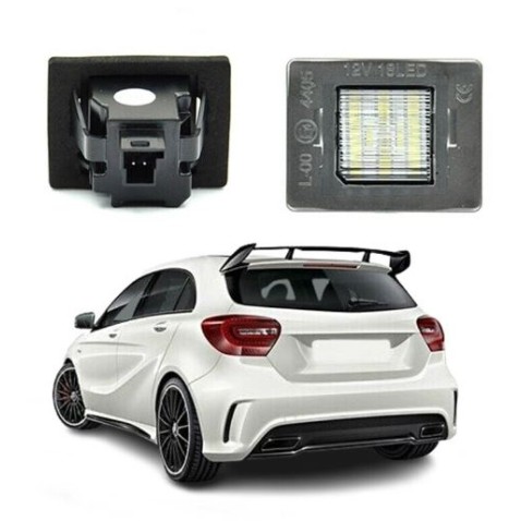 LAMPADE LED LUCI TARGA per MERCEDES-BENZ MERCEDES Classe A W176 specifico serie TOP CANBUS