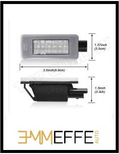 Lampade Led Luci Targa Per Peugeot 208 Specifico Serie Top Canbus 2