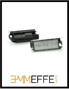 LAMPADE LED LUCI TARGA per RENAULT CLIO 4 specifico serie TOP CANBUS 2