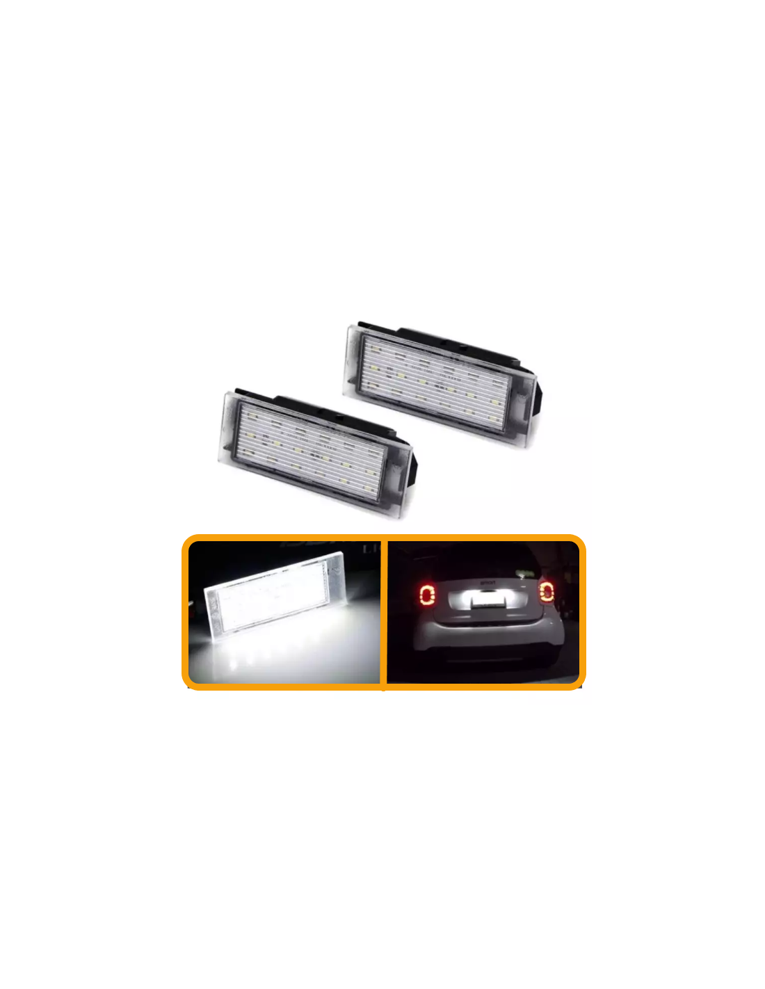 Led Interni Abitacolo RENAULT MEGANE II Canbus 6000K Luce Bianca