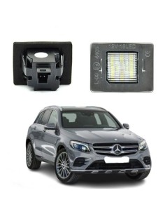 LAMPADE LED LUCI TARGA per MERCEDES-BENZ GLC X253 specifico serie TOP CANBUS 2