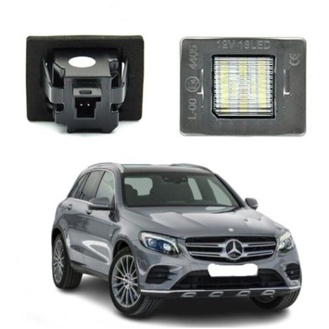 LAMPADE LED LUCI TARGA per MERCEDES-BENZ GLC X253 specifico serie TOP CANBUS