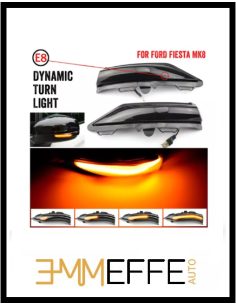 Freccia Led Sequenziale Specchietto Ford Fiesta MK8 Dinamica mirror light 2