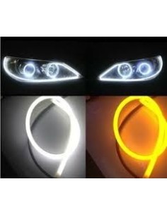 Drl Flessibile Flex Tube Decorativo Bianco Ambra 30 45 60 Cm