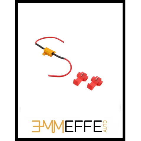 Resistenza 5 Watt 56 Ohm 56RJ Resistenza 12V LED Luce Lampadina Flash Segnale Moto auto freccia