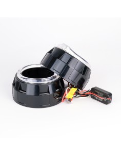 COPPIA COVER G143N  CON ANGEL LED BIANCO