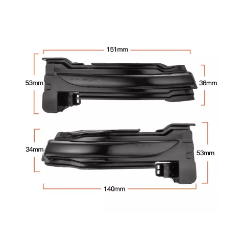 Freccia Led Sequenziale Specchietto Ford Focus MK4 Dinamica mirror light