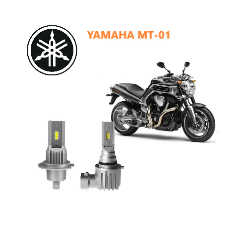 KIT LED YAMAHA MT-01 SPECIFICO Lampade Canbus Plug & Play H7 + HB4