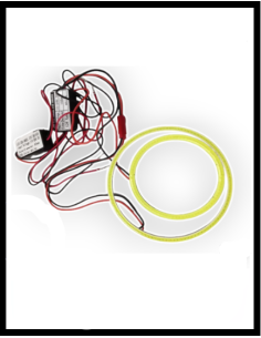 DOPPIO Angel Eyes LED 2 x 10,5Cm 2 x 8cm