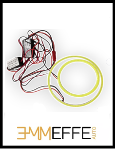 DOPPIO Angel Eyes LED 2 x 10,5Cm 2 x 8cm 2